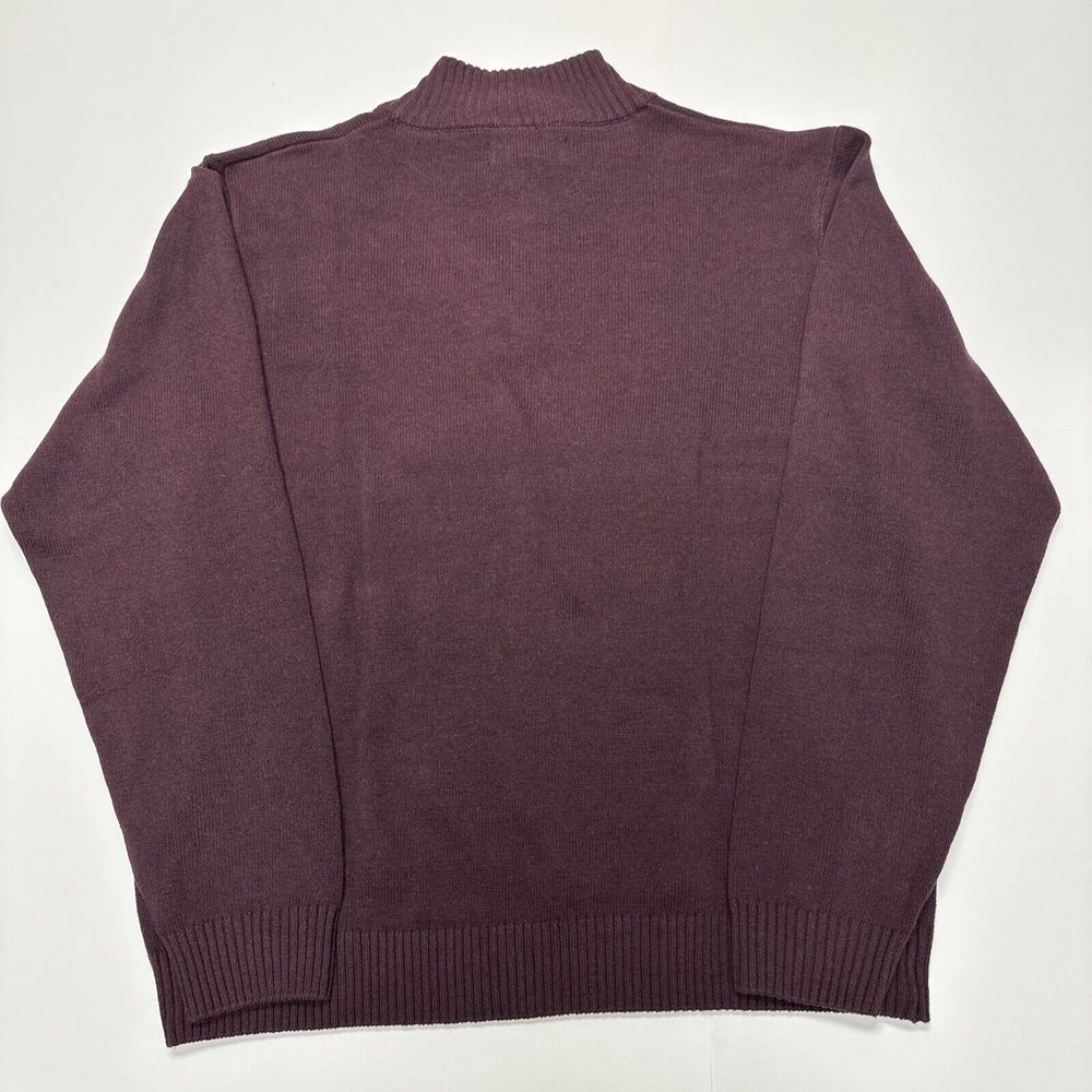 NWT U.S. Polo‎ Men's Knit Sweater Cotton Sangria Size XXL - Picture 7 of 10